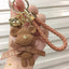 Cute Bear Resin Metal Keychain Pendant for Bags