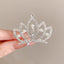 Children's Geometric Pearl Alloy Crown Hair Comb