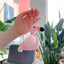 Flamingo Plush Keychain Pendant - Cute Animal Cotton Bag Charm