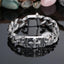 Vintage Rock Cross Titanium Steel Bracelet