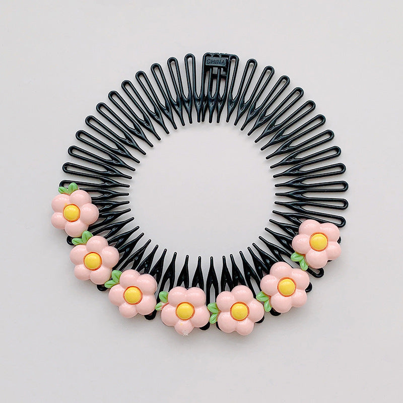 Unisex Cute Animal Fruit Resin Hair Comb for Baby and Girls