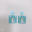 1 Pair Simple Style Flower Resin Stoving Varnish Women'S Earrings