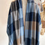 Korean Plaid Scarf Unisex Autumn Winter Warm Shawl Long Tassel Imitation Cashmere