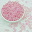 50 PCS 6mm Premium Transparent Frosted Glass Round Beads for DIY Jewelry Making