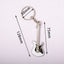 Cute Guitar Zinc Alloy Keychain with Custom Engraving