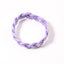 Women's Streetwear Solid Color Silicone Braided Wristband Bracelet