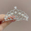 Children's Geometric Pearl Alloy Crown Hair Comb