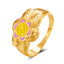 Fashion Heart Smiley Flower Geometric Alloy Ring