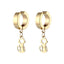 Simple Cat Stainless Steel Clip-On Earrings