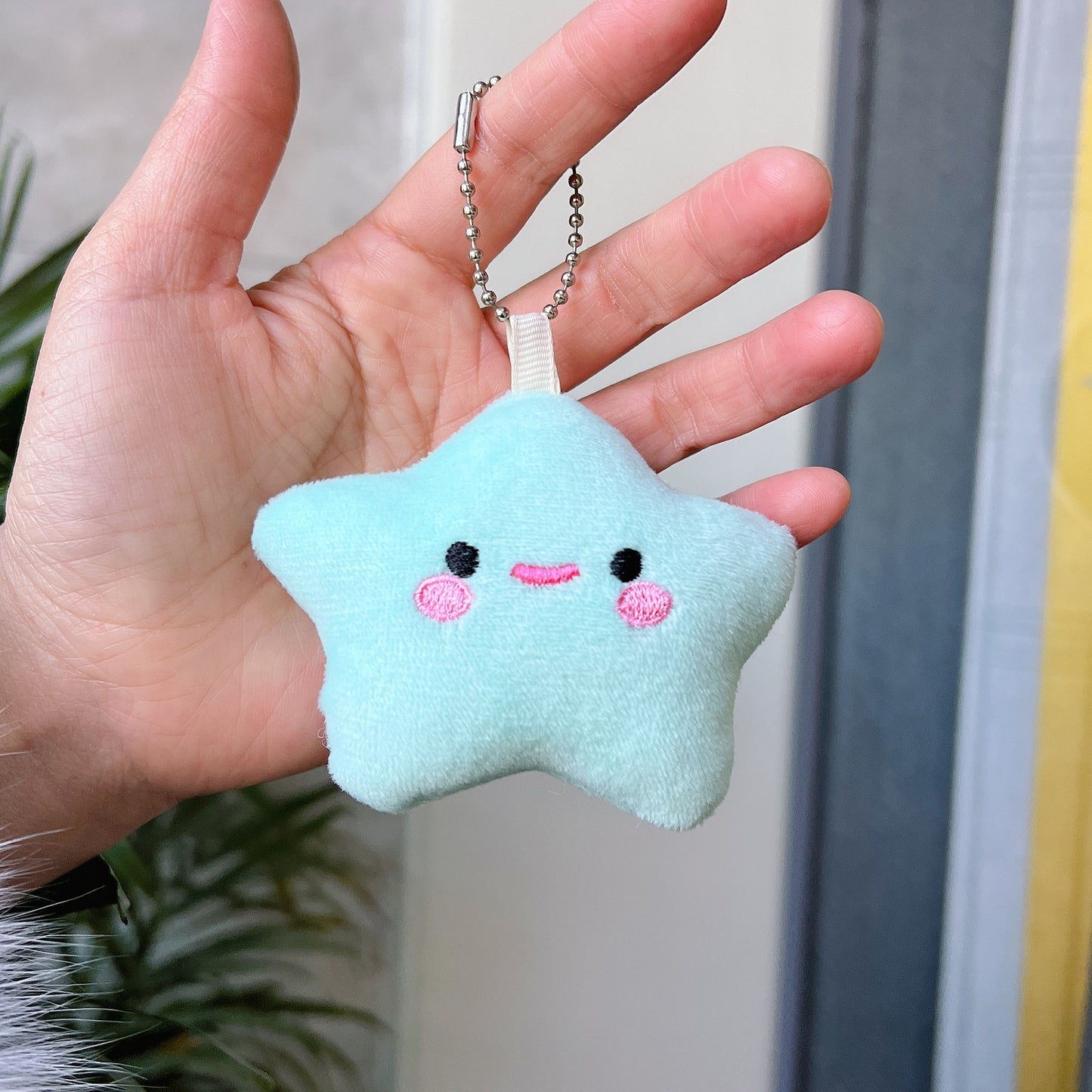 Cute Star Plush Keychain Pendant Toy