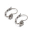 1 Pair Stainless Steel Gold Plated Pearl Hook Earrings for Women