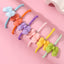 Cute Flower Bow Knot Beaded Acrylic Girl's Bracelet Set