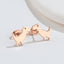 Fashion Mini Dinosaur Titanium Steel Stud Earrings