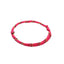 Neon Nylon Adjustable Friendship Bracelet Set - Solid Color Party Accessories