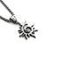 Devil's Eye Stainless Steel Skull Pendant Necklace - Gothic Punk Style