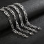 Geometric Titanium Steel Blade Chain Streetwear Hip Hop Bracelet Necklace