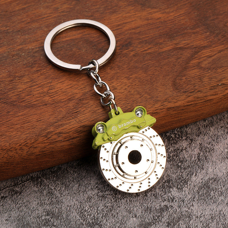 Simple Alloy Unisex Keychain with Creative Car Parts Design