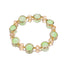 Gradient Crystal Glass Bracelet for Women and Kids