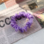 Women's Satin Hair Ties - Cute Korean Style Elastic Scrunchies for Girls