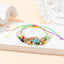 Bohemian Starfish Glass Adjustable Unisex Bracelet Set