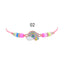 Colorful Butterfly Heart Kids' Friendship Bracelet and Necklace Set