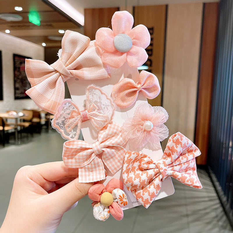 Korean Cartoon Flower Hair Clip for Girls