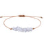 Pastoral Geometric Natural Crystal Stone Adjustable Women's Bracelet