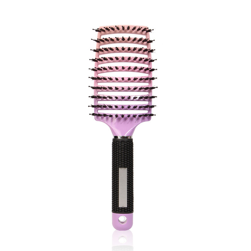 Curved Bristle Hair Comb Set for Styling and Slicked Back Hairstyles