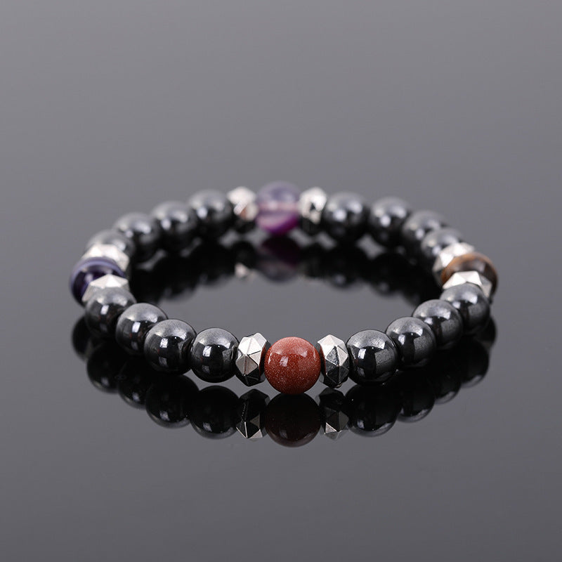 Fashion Geometric Magnetic Stone Health Bracelet Jewelry