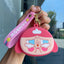 Cute Cartoon Capybara Silicone Keychain and Coin Purse Combo