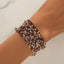 Elegant Gold Plated Crystal Rhinestone Women's Bracelet with Unique Design