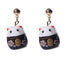 DIY Ceramic Earrings New Cute Style Ceramic Multi-color Lucky Earrings