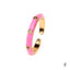 Fashion Enamel Geometric Copper Inlaid Zircon Open Ring Wholesale