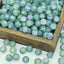 10mm Frosted Jade Glass Beads for DIY Jewelry Making and Decorative Accessories