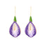 IG Style Enamel Tulip Flower Drop Earrings