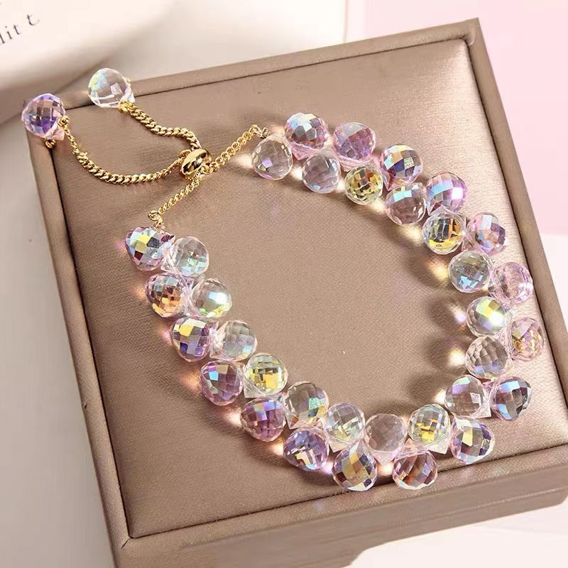 Elegant Geometric Crystal Women's Bracelet