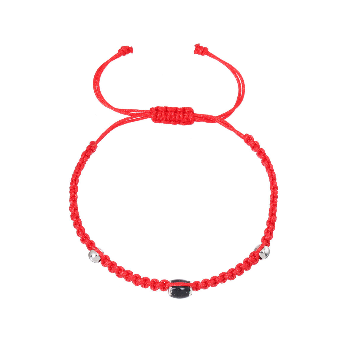 Geometric Nylon Stone Adjustable Unisex Hand-Woven Bracelets