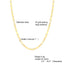 18K Gold Plated Stainless Steel Titanium Chain Necklace