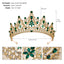 Retro Rhinestone Alloy Crown for Weddings and Ceremonies