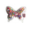 Cute Butterfly Bow Hair Clip for Kids - Shiny Ribbon Duckbill Hair Accessory