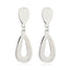 Retro Geometric Alloy Plated Drop Earrings for Women