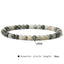 Minimalist Natural Stone Beaded Bracelet - 4mm Gemstone Jewelry for Women