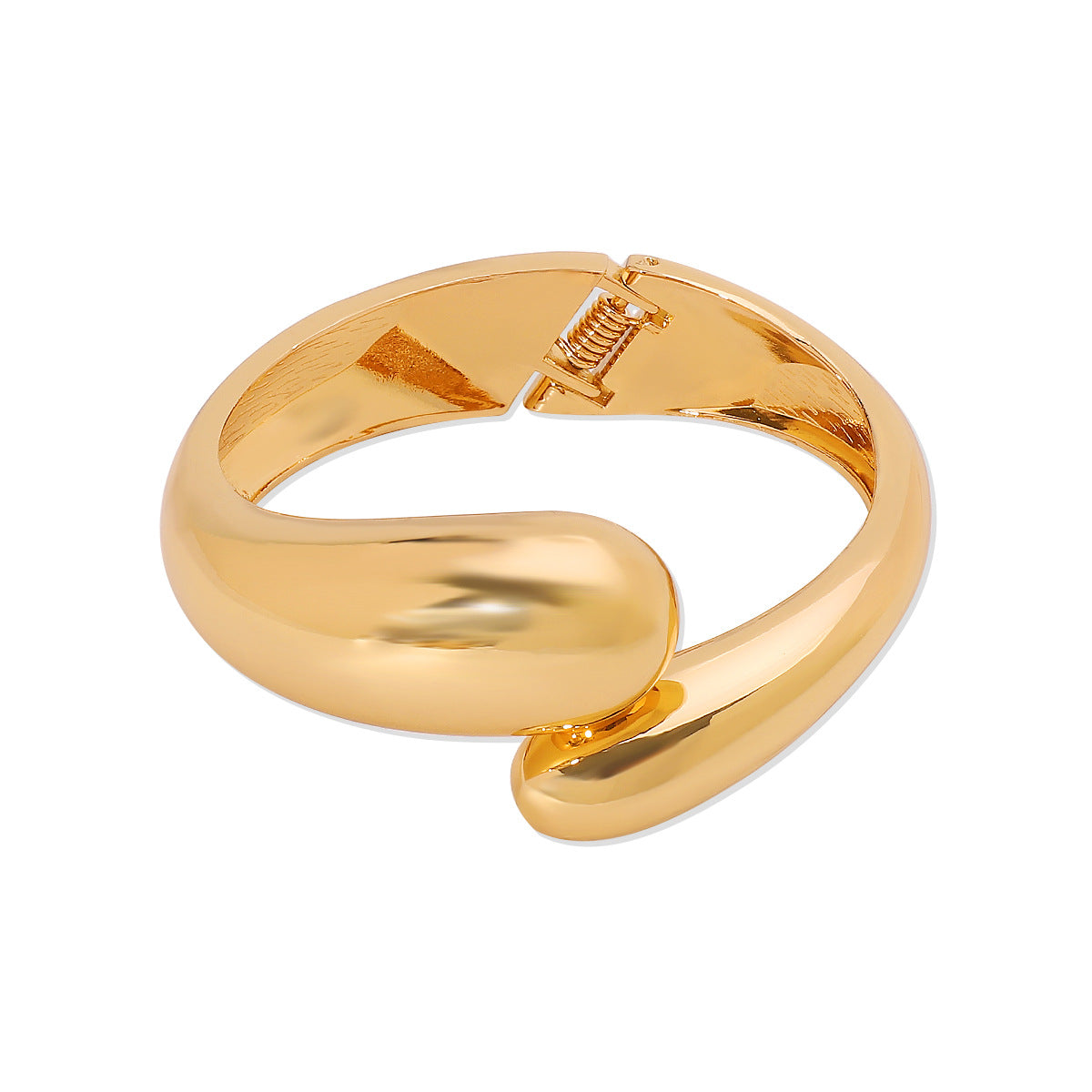 Modern Minimalist Open Cuff Alloy Women's Bangle Bracelet