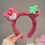 Women's Cute Cartoon Animal Hair Band - Rabbit, Panda, Frog Design, Plush Headband for Skincare and Makeup