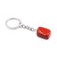 Irregular Natural Stone Crystal Keychain Pendant for Bags