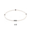 Simple Style 304 Stainless Steel Silicone Energy Balance Magnetic Clasp Necklace