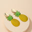 Pineapple Metal Fashion Earrings