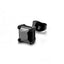 Simple Style Geometric Stainless Steel Zircon Ear Studs 1 Piece