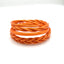 Simple Style Round Solid Color Silica Gel Unisex Buddhist Bangle