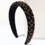 Women's Luxury Handmade Geometric Beaded Crystal Headband